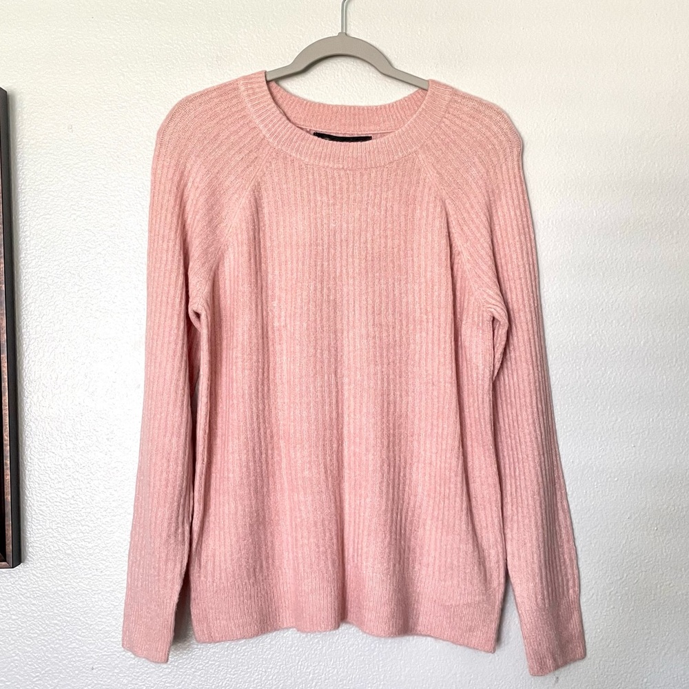 NWT Vero Moda Crew Neck VMLotus Misty Rose Pink Sweater Size Small